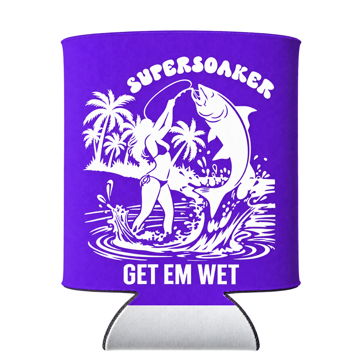 Supersoaker koozie in Purple