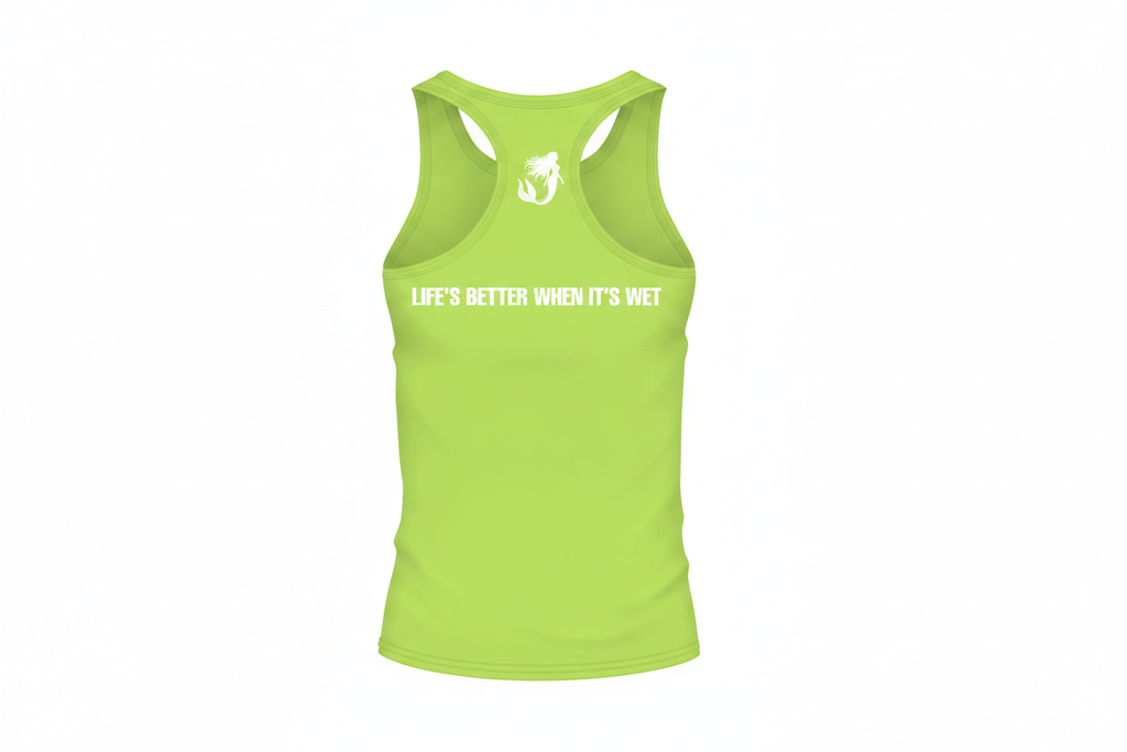 Tank Top Lime - Vista Trasera